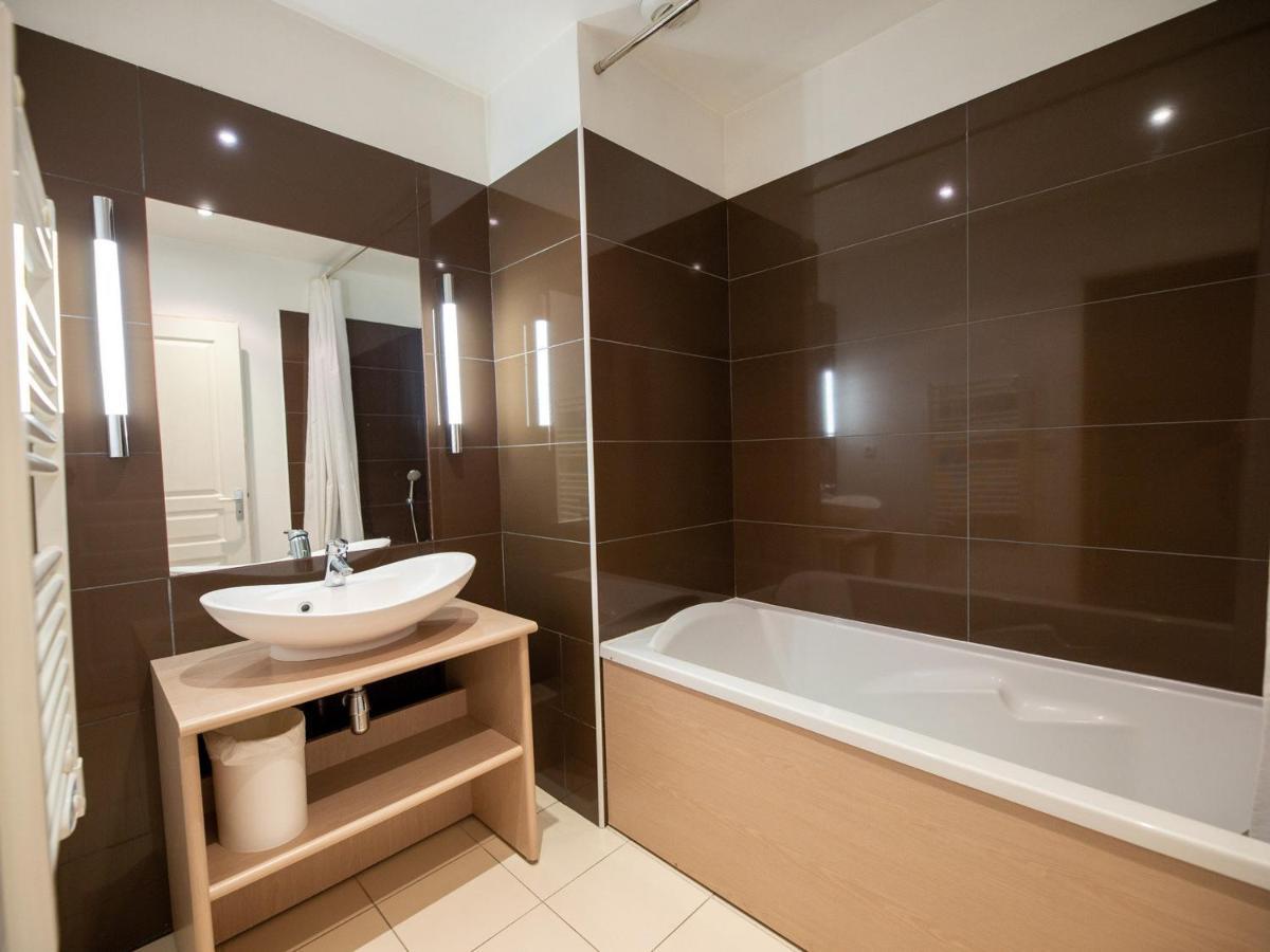 Studio 4 Personnes Avec Piscine Et Sauna - Residence Chateau Des Magnans - Jausiers - Fr-1-165B-45 Zewnętrze zdjęcie